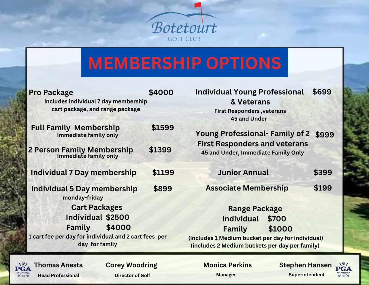 Golf Botetourt Golf Swim Club Golf Botetourt Golf Swim Club